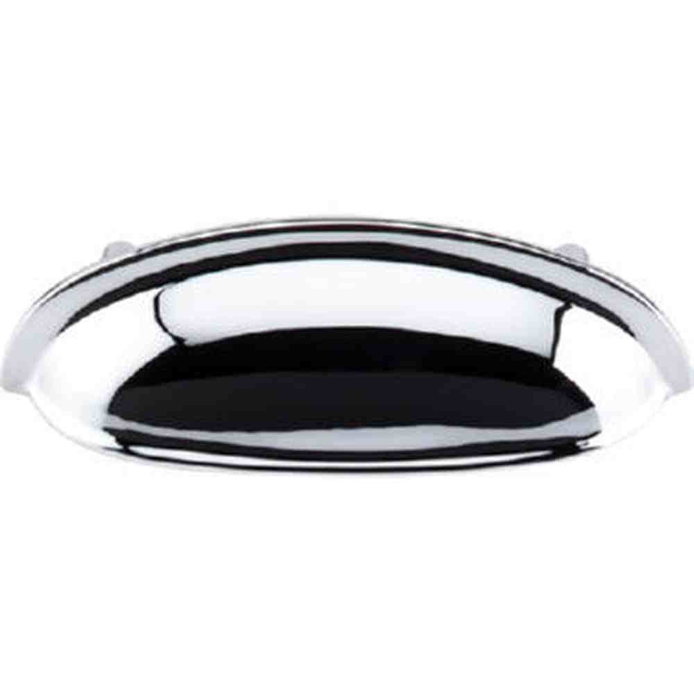 Top Knobs M359 polished chrome cup pulls