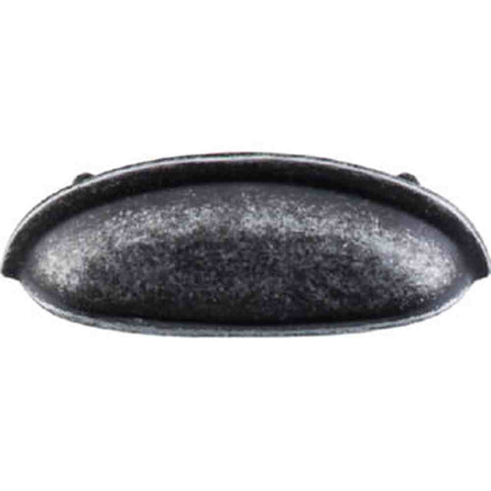 Top Knobs M363 black iron cup pulls
