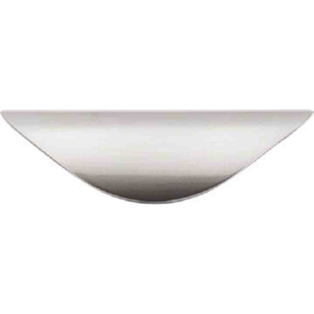 Top Knobs M412 brushed satin nickel cup pulls