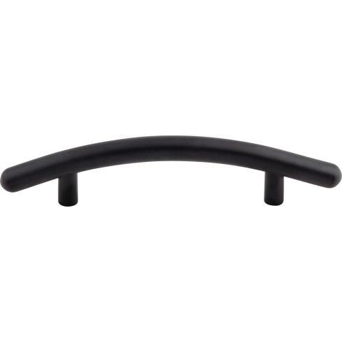 Top Knobs M535 flat black bar cabinet pull