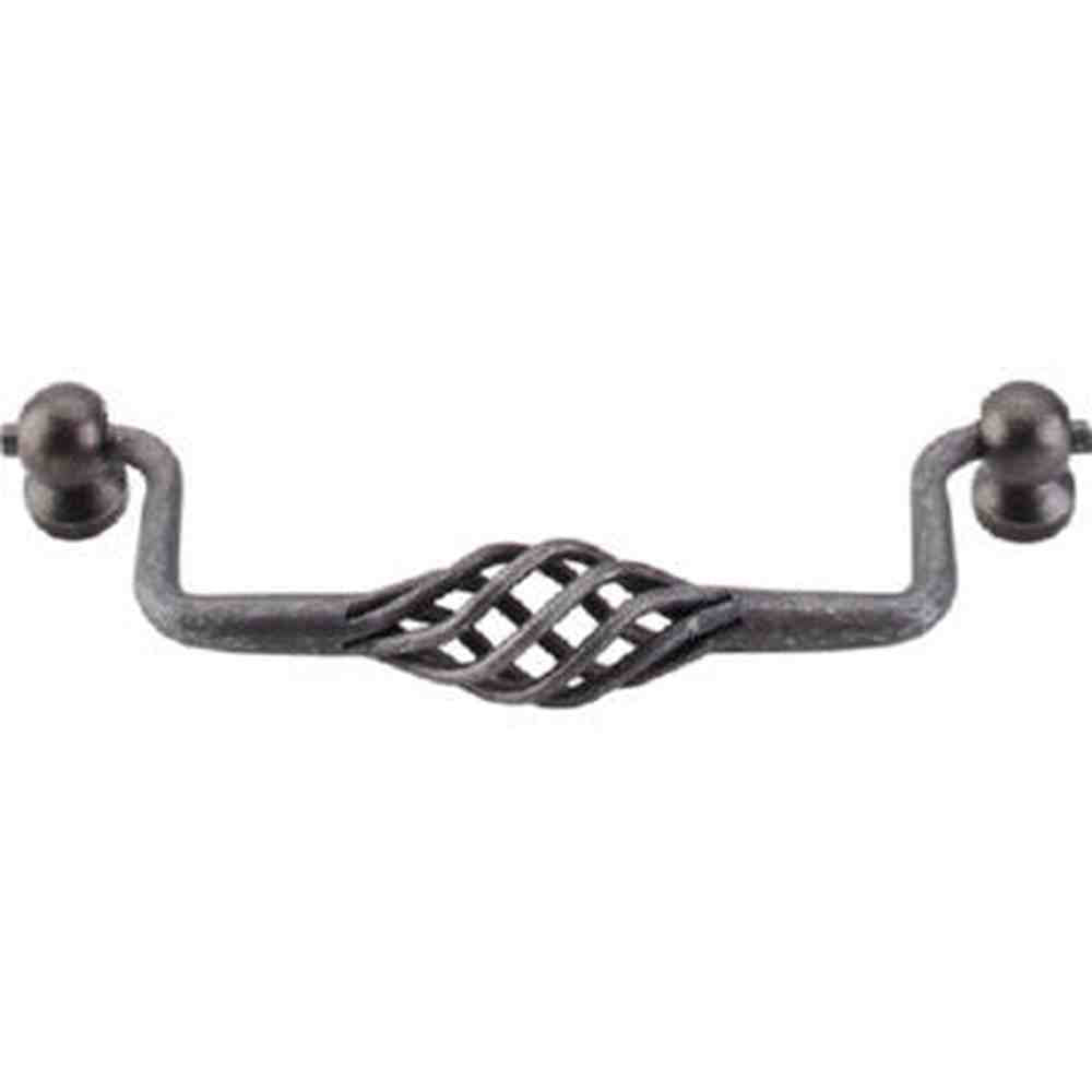 Top Knobs M658 pewter cabinet drop bail pulls