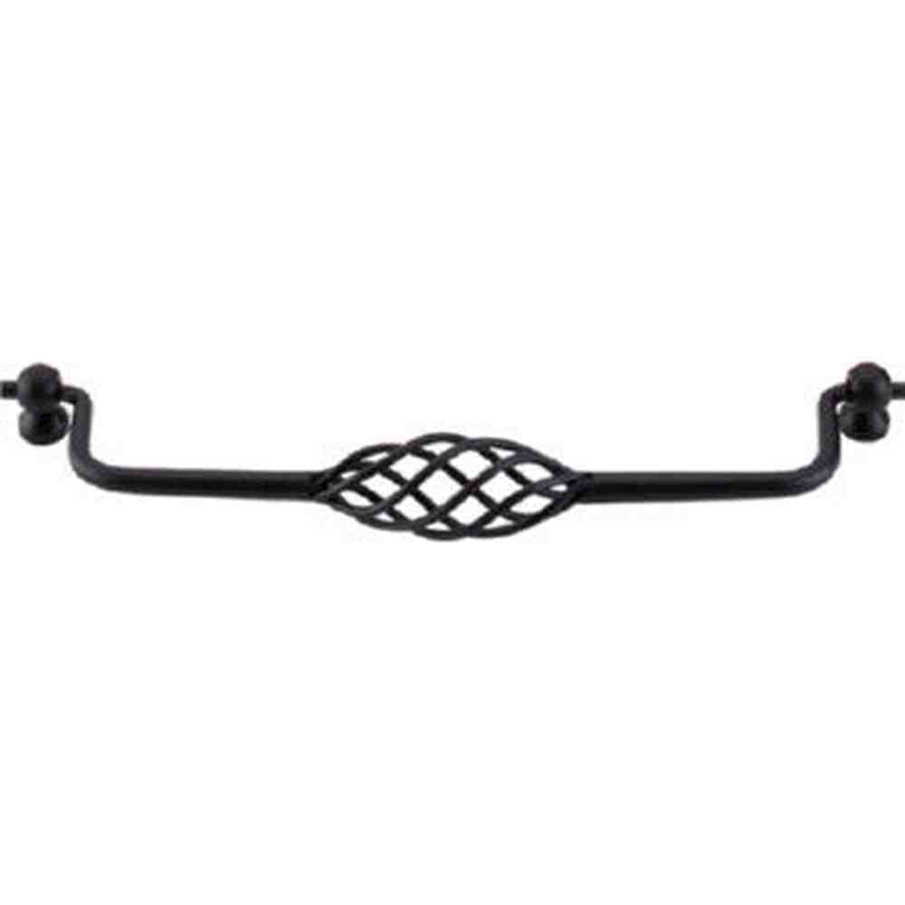 Top Knobs M665 patina black cabinet drop bail pulls