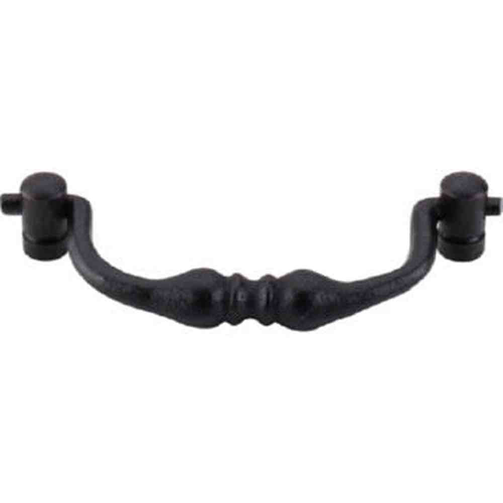 Top Knobs M689 patina black cabinet drop bail pulls