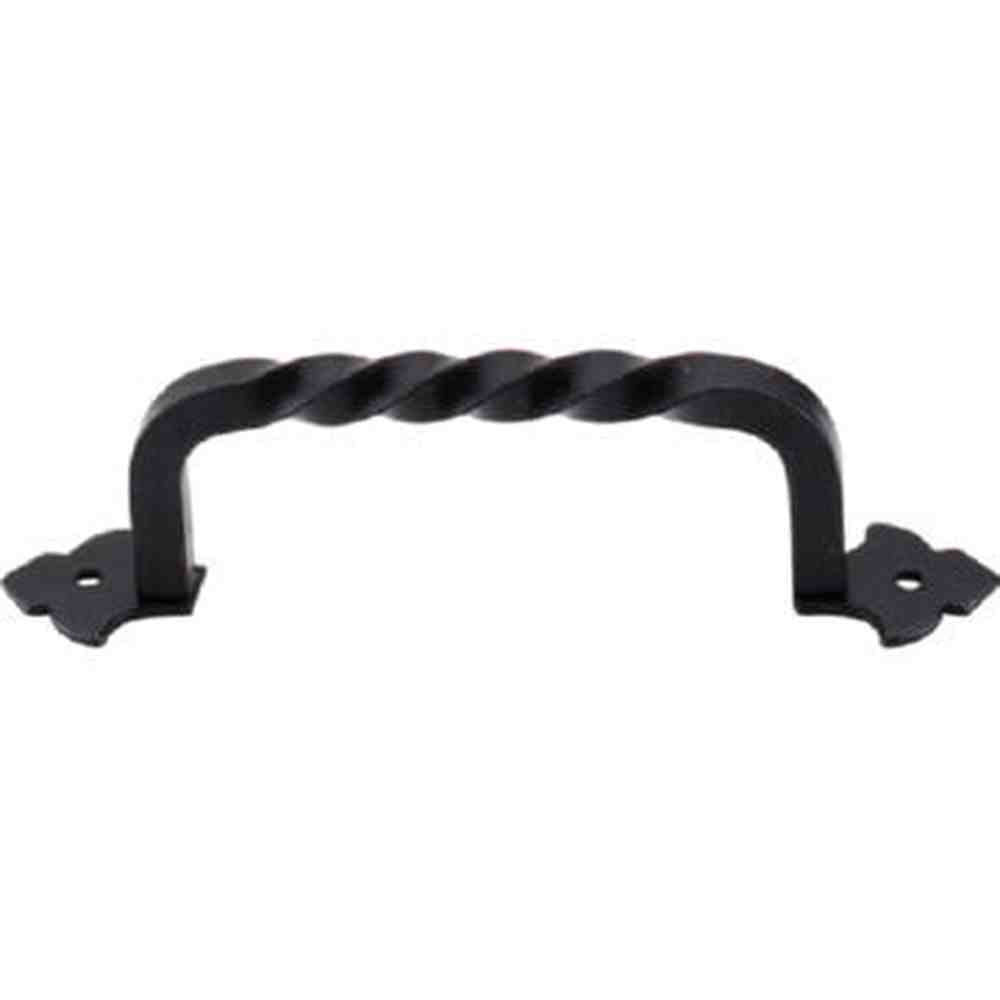 Top Knobs M695 patina black cabinet pull