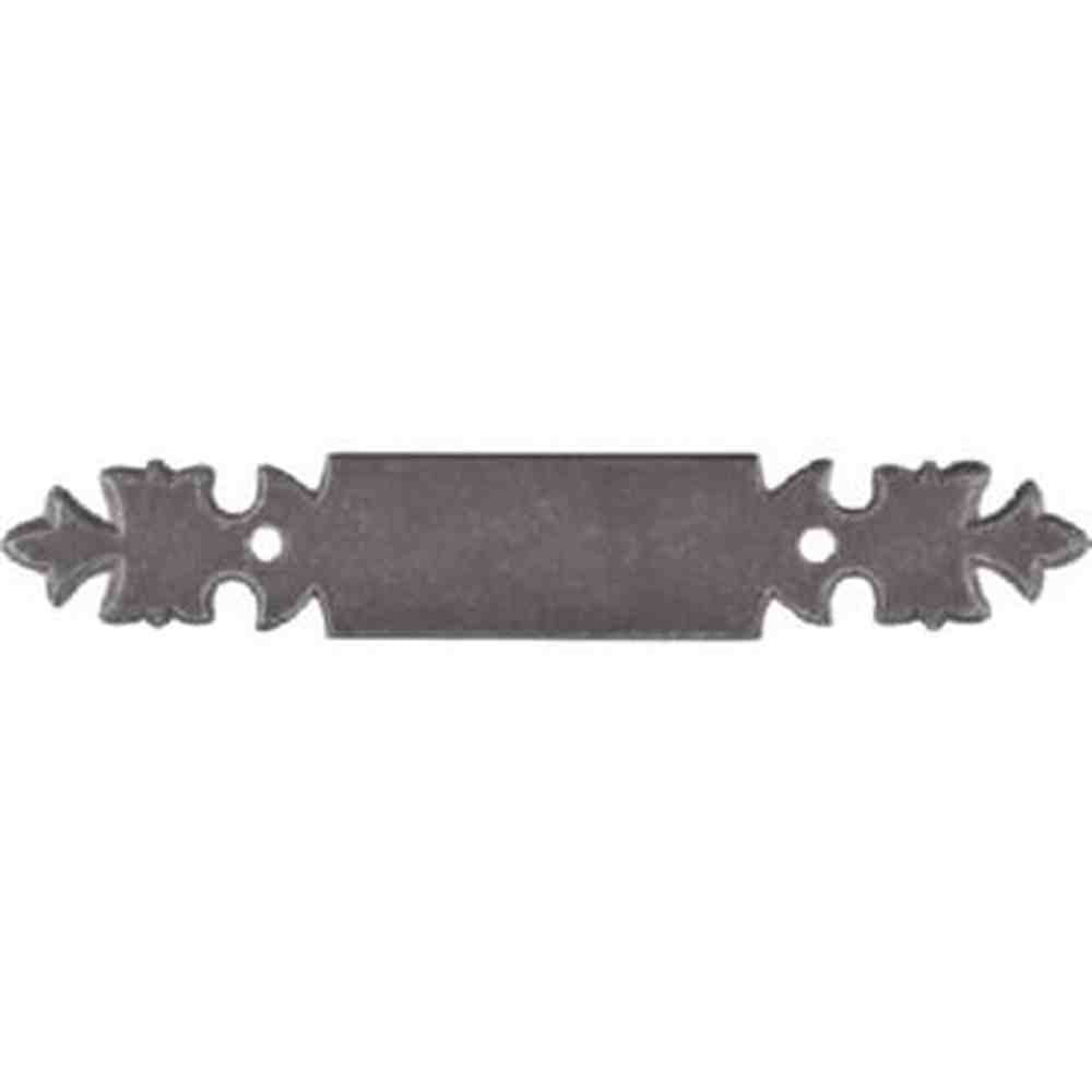 Top Knobs M697 pewter cabinet backplates