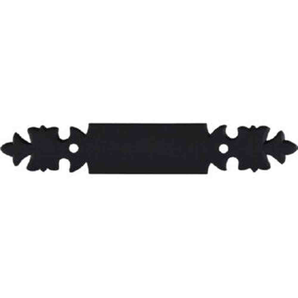 Top Knobs M698 patina black cabinet backplates