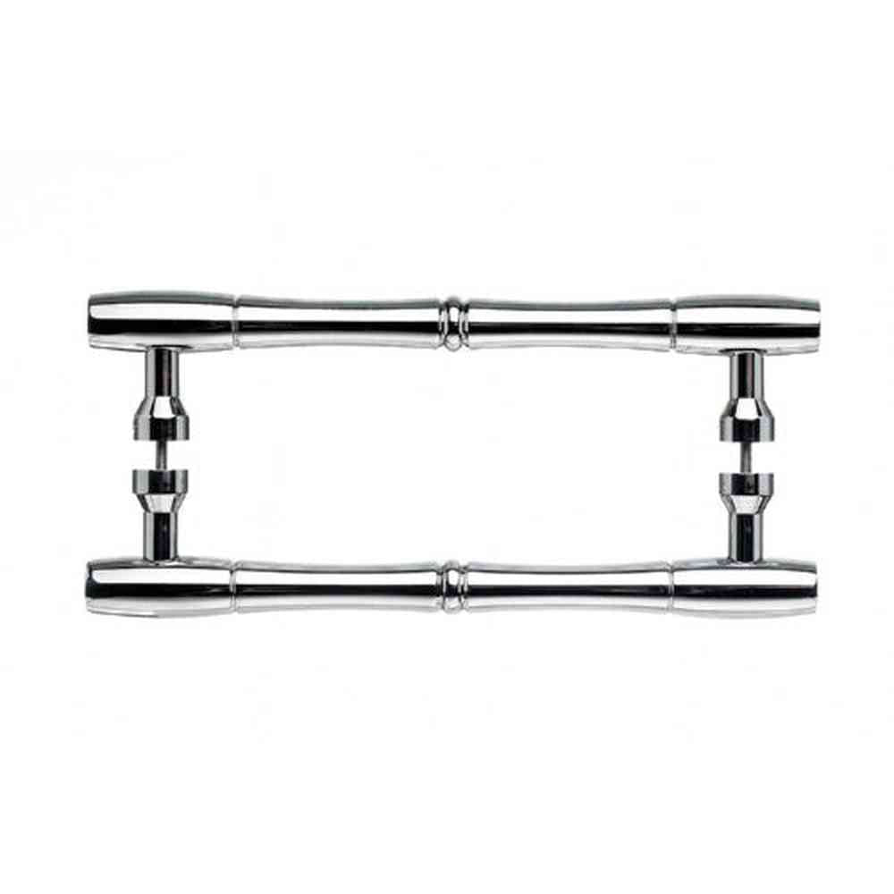 Top Knobs M721-8 PAIR polished chrome door pull