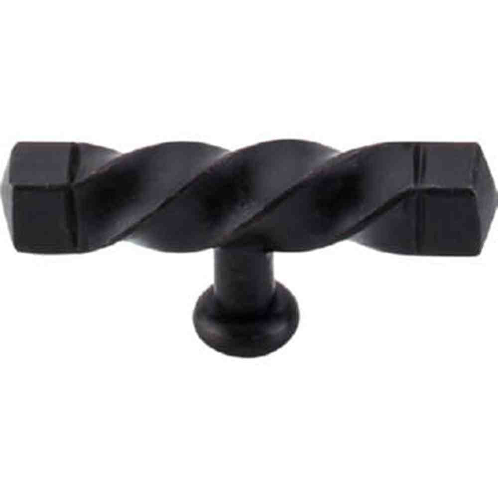 Top Knobs M740 patina black cabinet knob