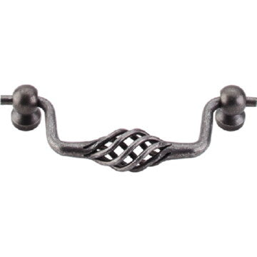 Top Knobs M742 pewter cabinet drop bail pulls