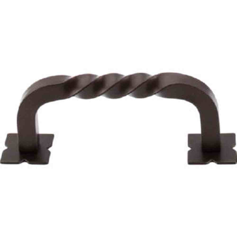 Top Knobs M783 oil rubbed bronze square cabinet pull