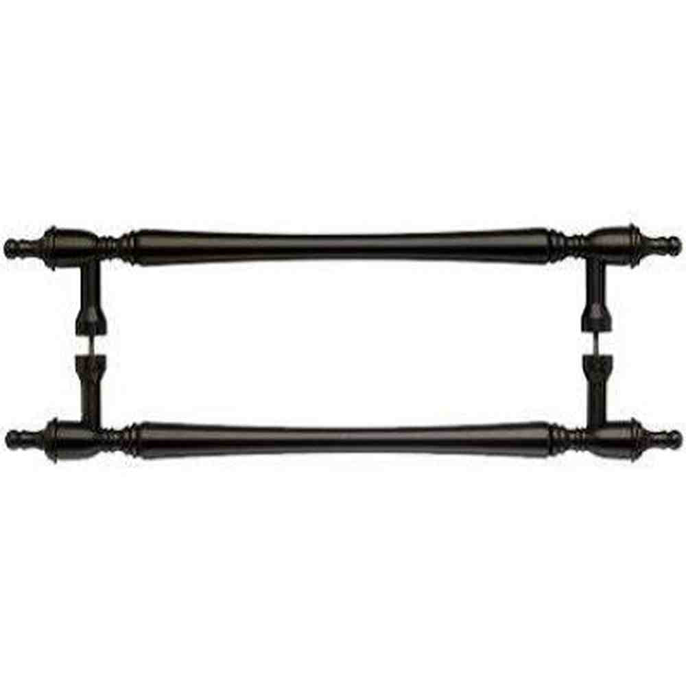 Top Knobs M827-12 PAIR oil rubbed bronze door pull