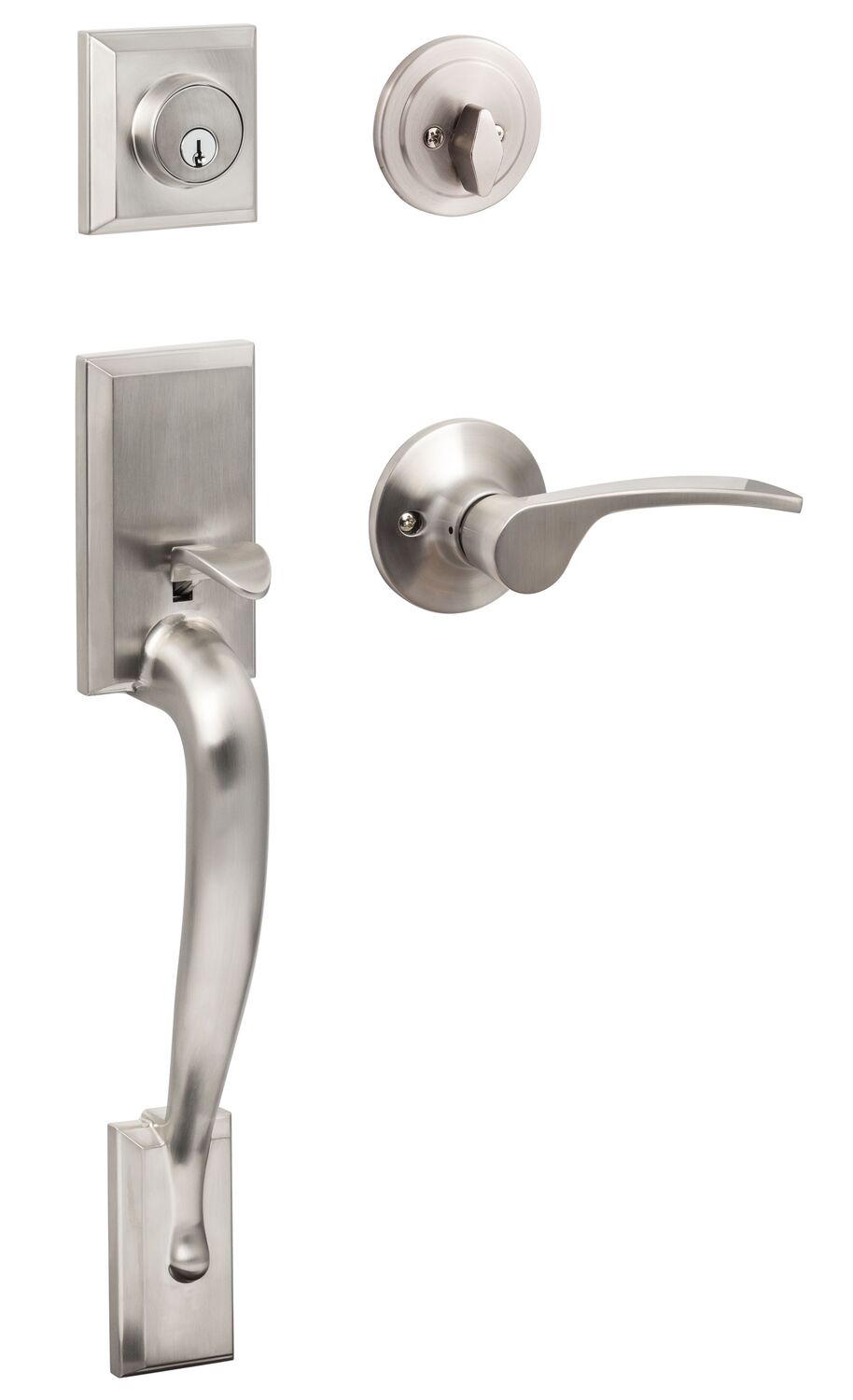 Sure-Loc MA507-G2-EG RH 15 satin nickel single cylinder handleset