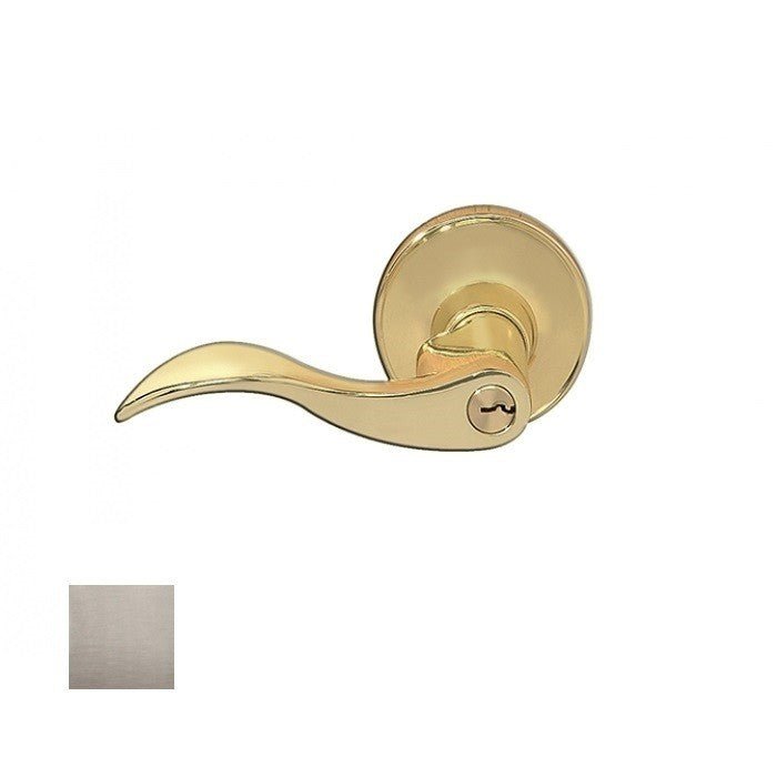 Cal-Royal MAY00-15-LH satin nickel keyed entry door lever