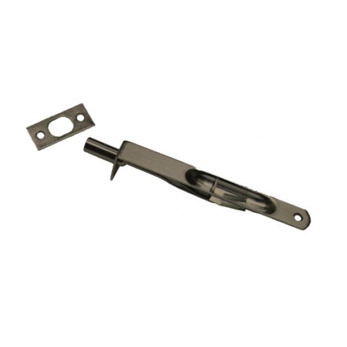 Cal-Royal MB85R-15A satin nickel blackened flush bolt