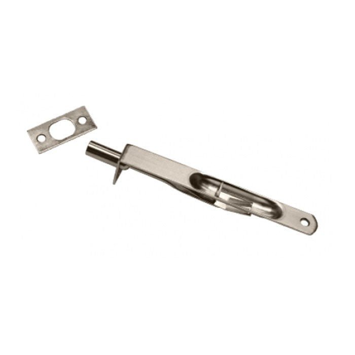 Cal-Royal MB85R-15 satin nickel flush bolt