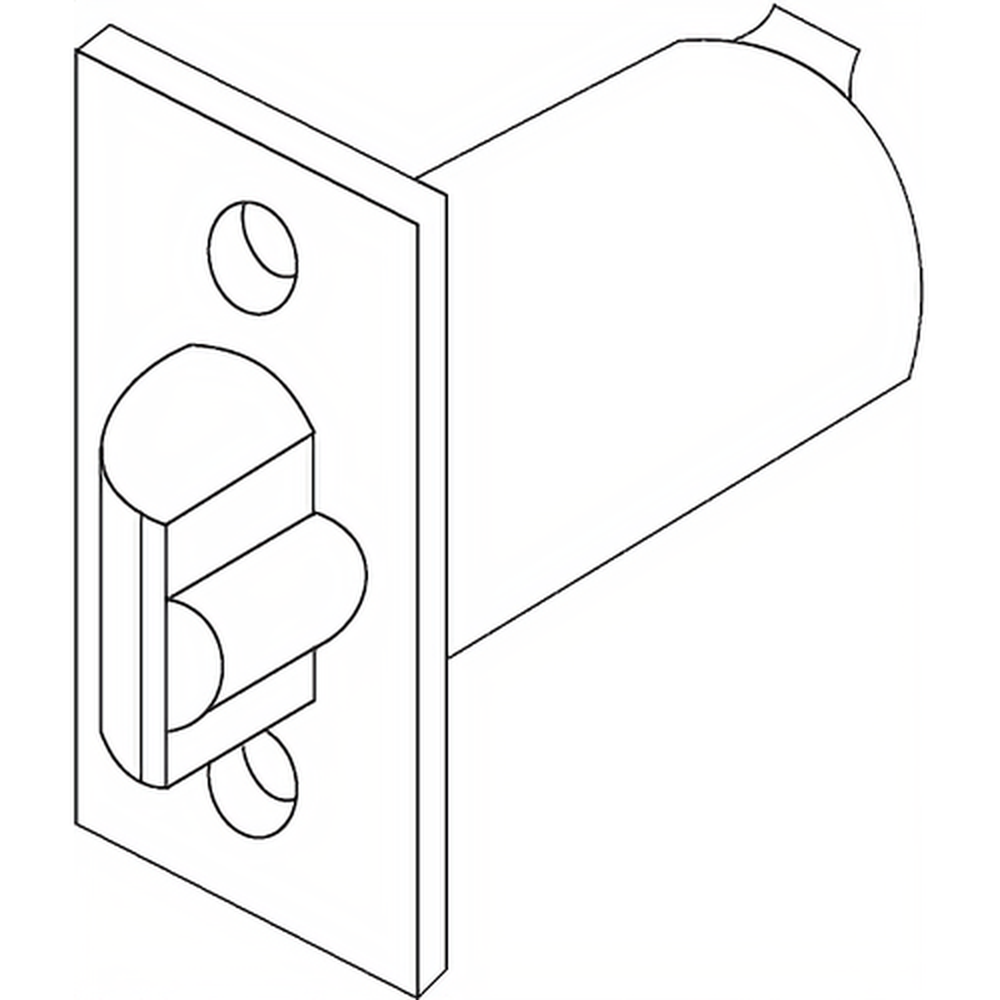 Yale MCD238630 satin stainless steel deadlatch