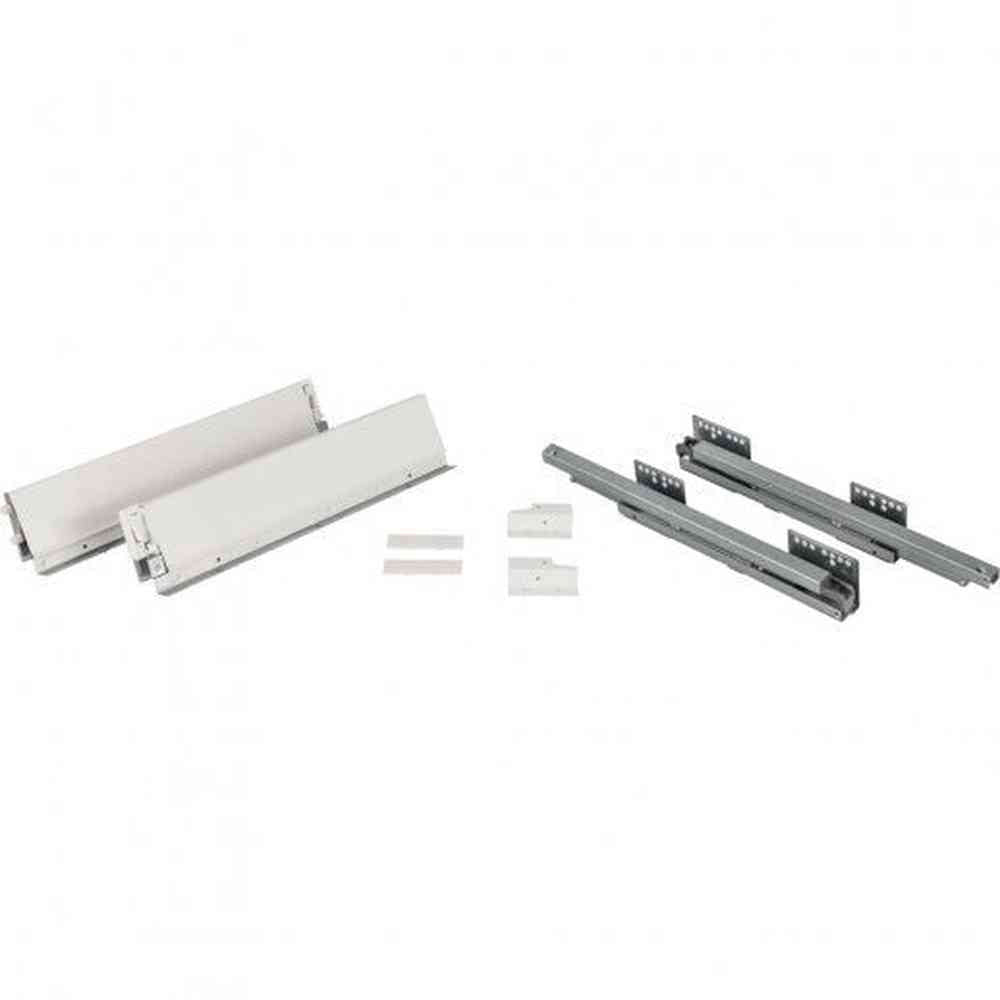 Hardware Resources MDB-086-500 white drawer slide