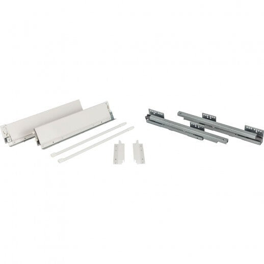 Hardware Resources MDB-164-550 white drawer slide