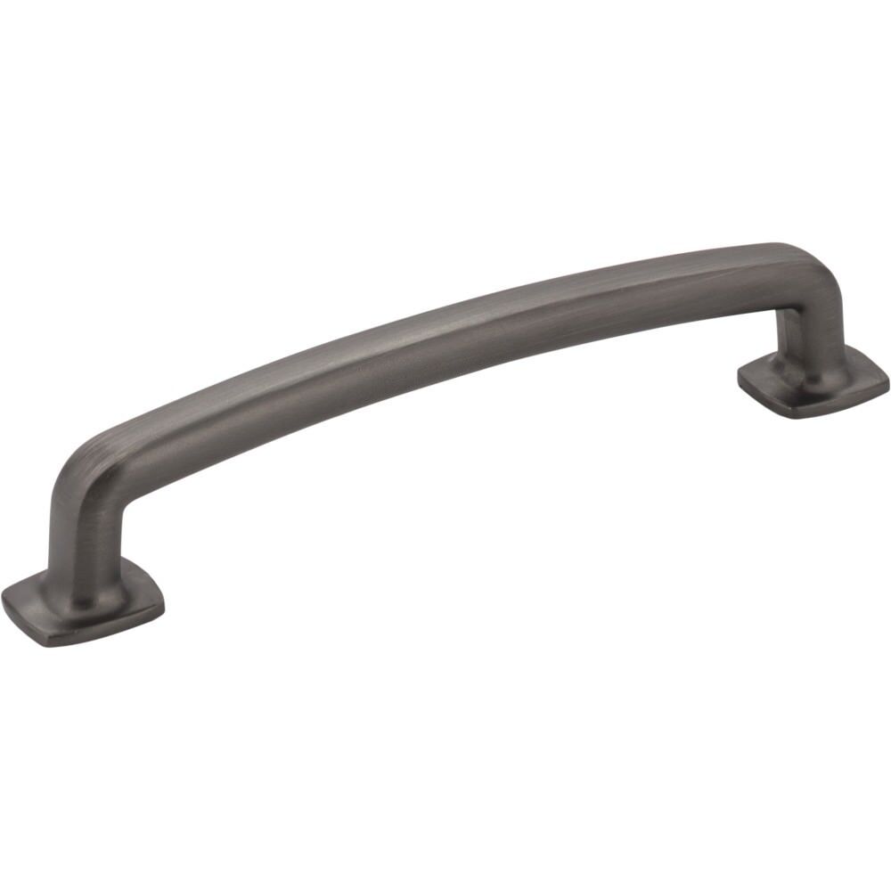 Jeffrey Alexander MO6373-128BNBDL Belcastel 1 cabinet drawer pull in black, additional view