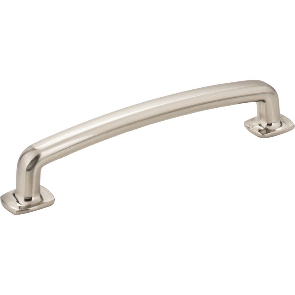 Jeffrey Alexander MO6373-128SN satin nickel cabinet drawer pull