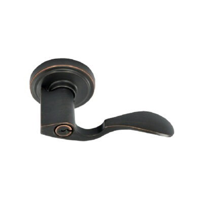Better Home Products N60515SNRT Dolores Park Right Hand Keyed Entry Door Lever Matte Black