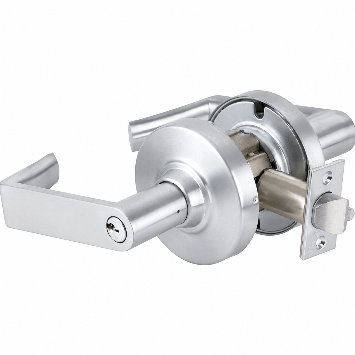 Schlage Commercial ND94LRHO626 satin chrome classroom door lever