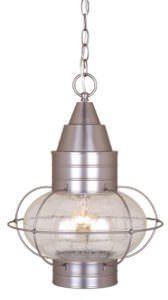 Vaxcel OD21836BN OD21836 13" Chatham Steel Outdoor Pendant Brushed Nickel