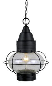 Vaxcel OD21836TB OD21836 13" Chatham Steel Outdoor Pendant Textured Black