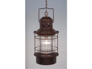 Vaxcel OD37006BBZ OD37006 10" Hyannis Steel Outdoor Pendant Burnished Bronze
