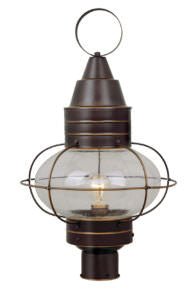 Vaxcel OP21835BBZ OP21835 Chatham Steel Outdoor Post Light Burnished Bronze