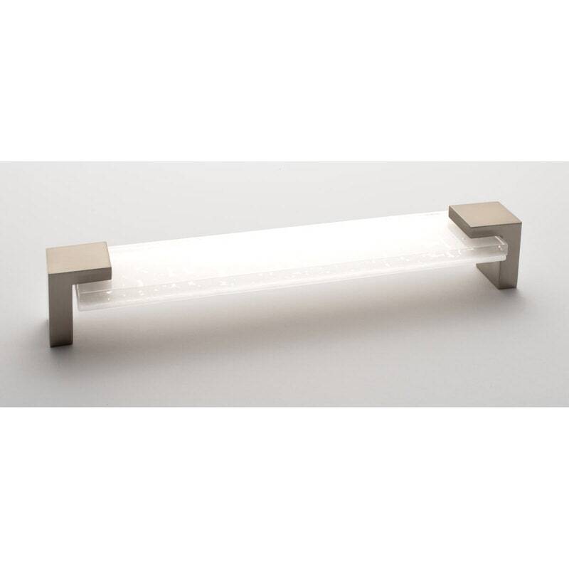 Sietto P-1201-8-SN satin nickel cabinet pull