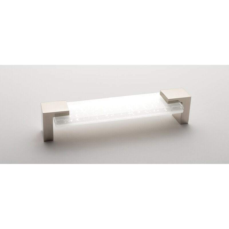 Sietto P-1201-PN polished nickel cabinet pull