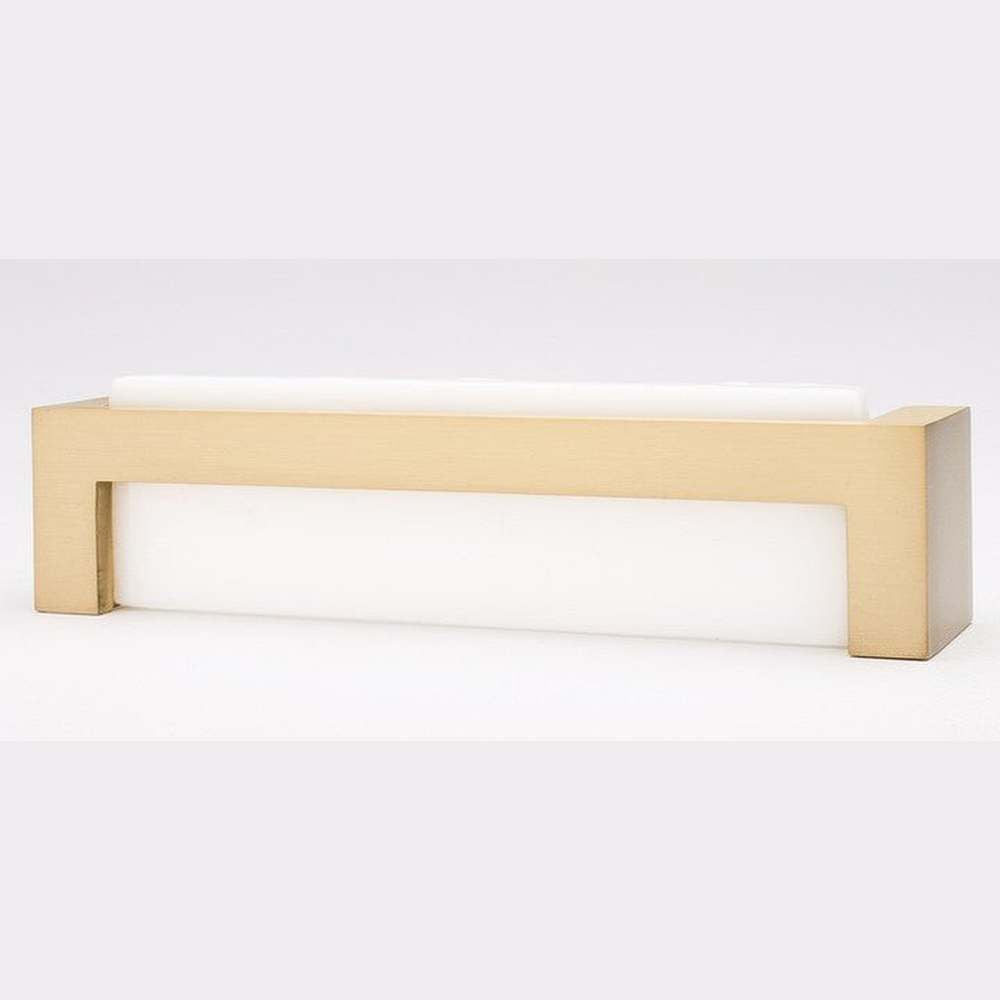 Sietto P-1801-SB satin brass cabinet pull