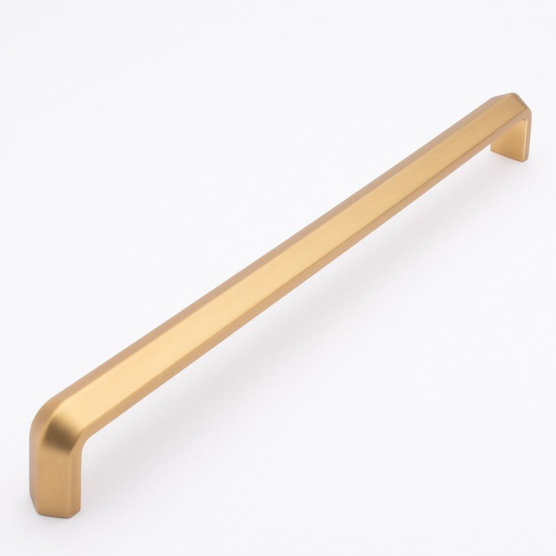 Sietto P-2003-12-SB satin brass cabinet pull