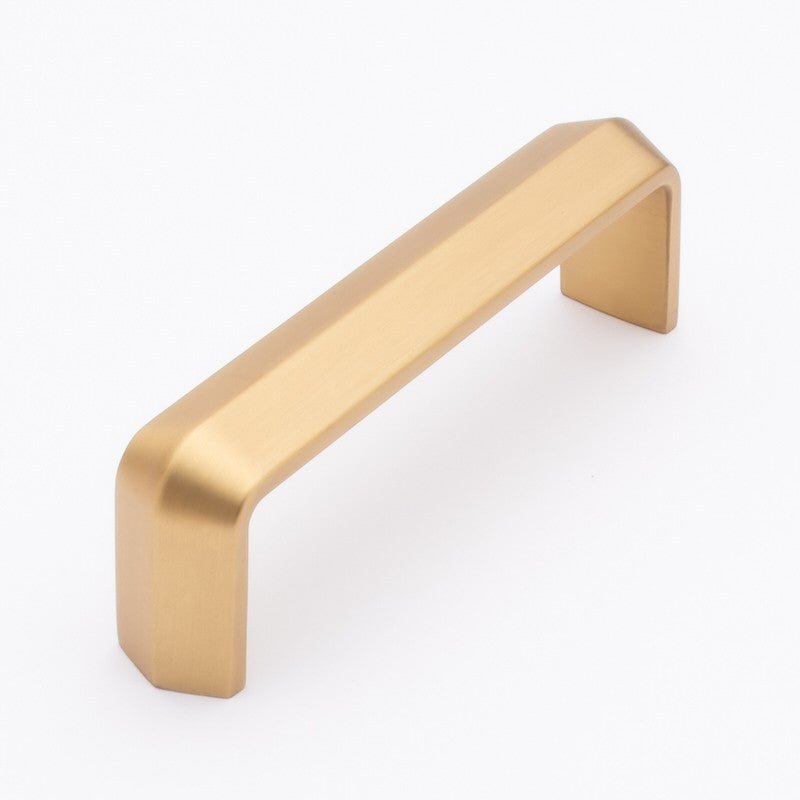 Sietto P-2003-4-SB satin brass cabinet pull