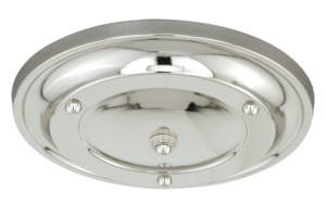 Vaxcel P0056 Canopy Accessory Steel Small Canopy Kit Multiple Pendant Holder Satin Nickel