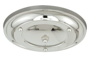 Vaxcel P0057 Canopy Accessory Steel Large Canopy Kit Multiple Pendant Holder Satin Nickel