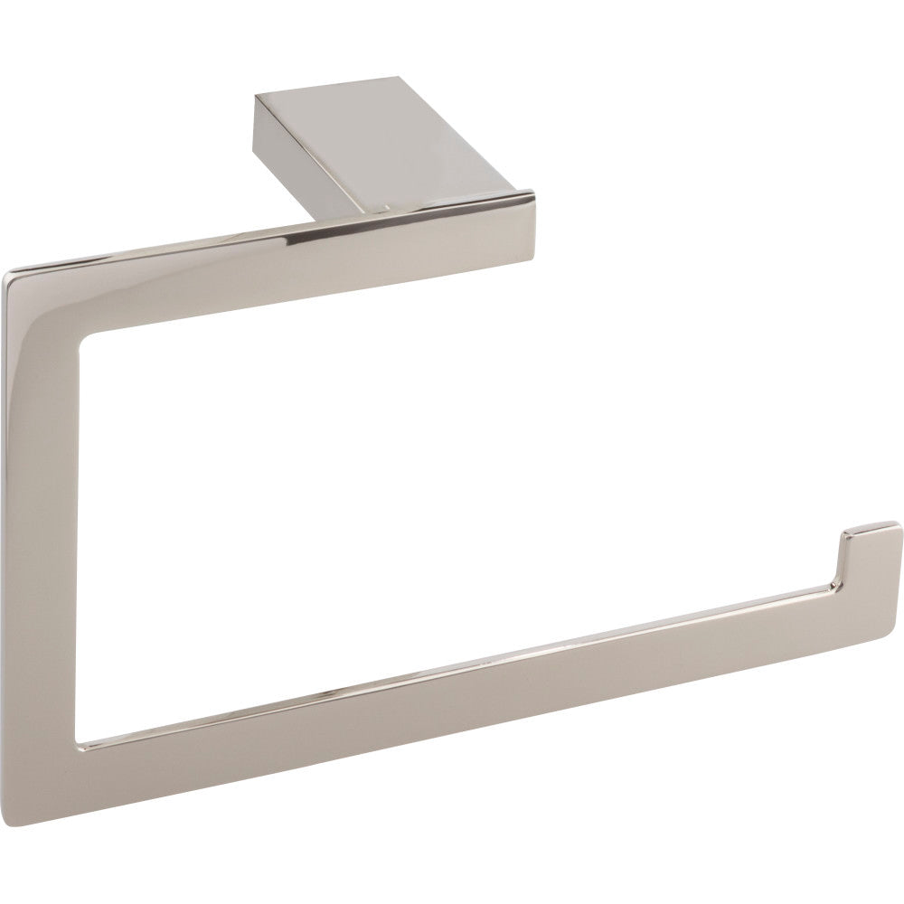 Atlas Homewares PATR-PN polished nickel towel ring