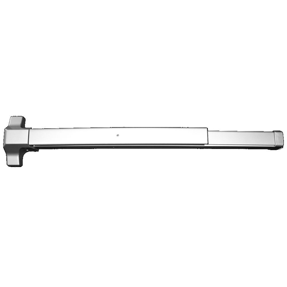 Lockey PB1100SS rim exit devices in satin stainless, additional view