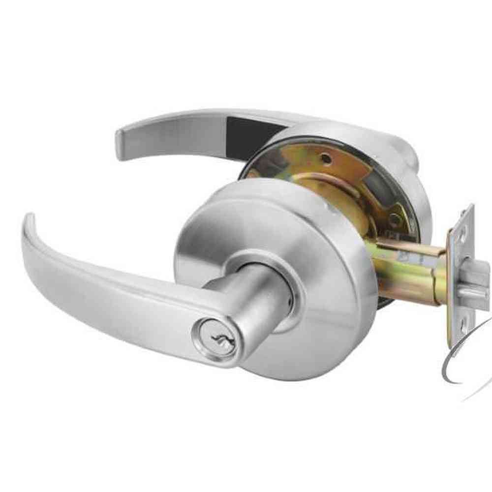 Yale PB4607LN626 satin chrome office entry