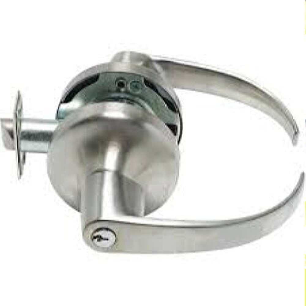 Yale PB4705LN626 satin chrome storeroom door lever