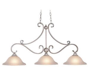 Vaxcel PD35413BN PD35413 Monrovia Steel 3L Island Brushed Nickel