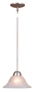 Vaxcel PD5024BN PD5024 10" Da Vinci Steel Mini Pendant Brushed Nickel