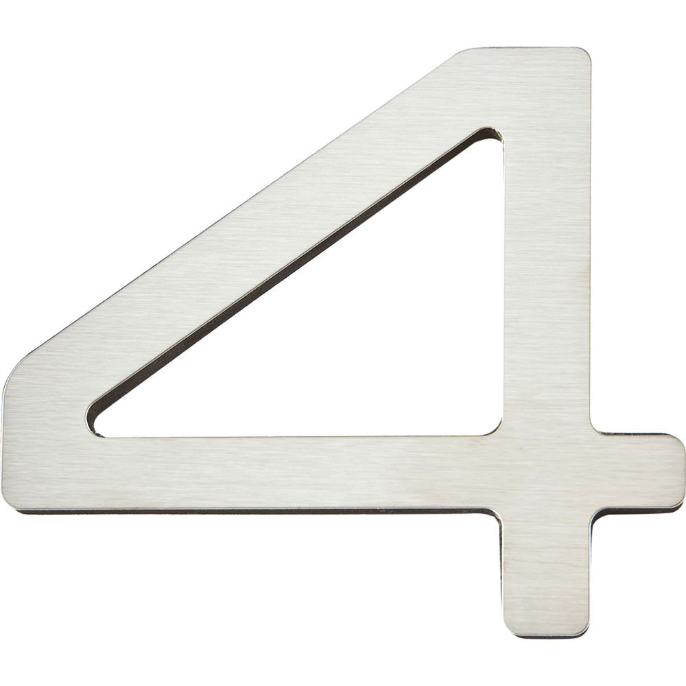 Atlas Homewares PGN4-SS stainless steel house number