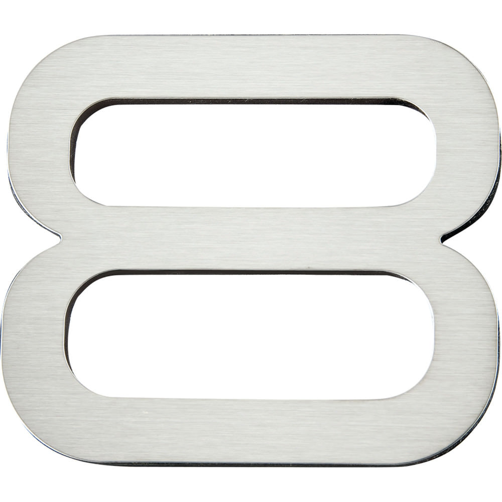 Atlas Homewares PGN8-SS stainless steel house number
