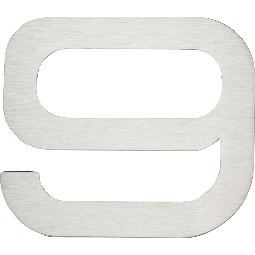 Atlas Homewares PGN9-SS stainless steel house number