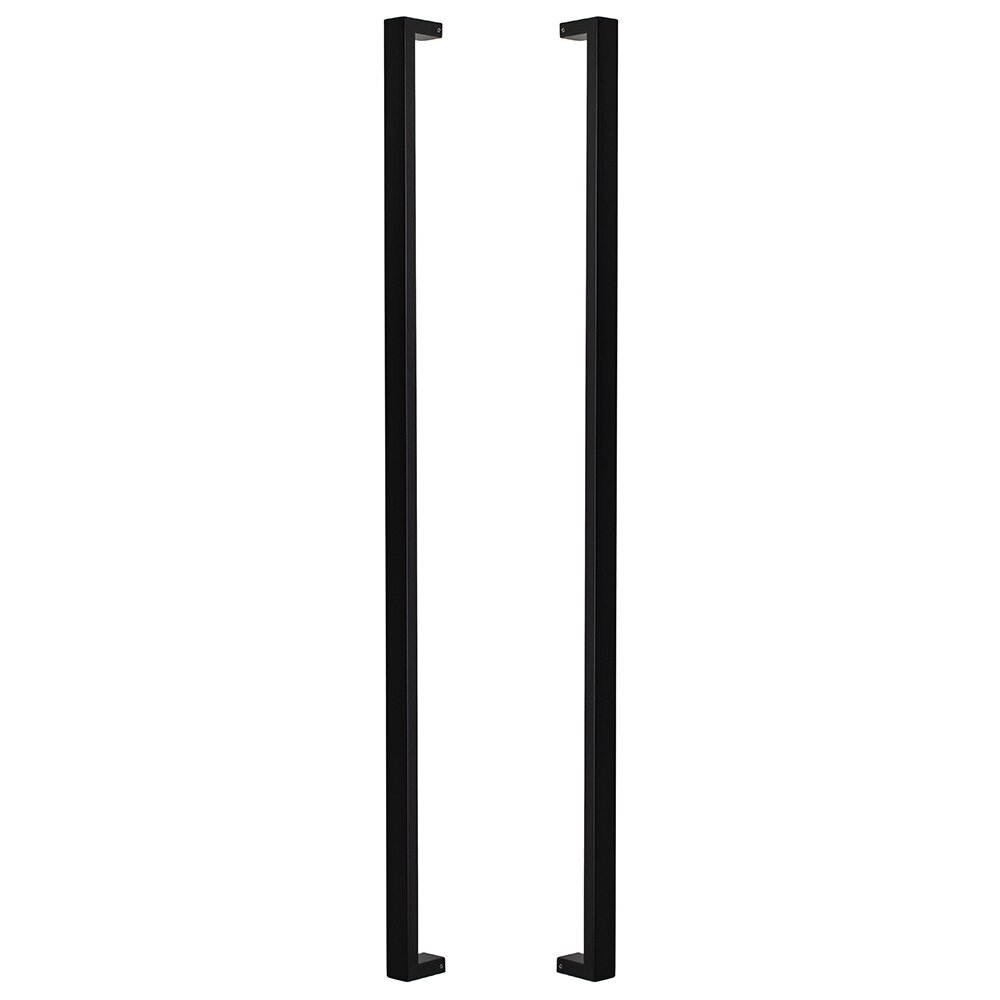 Sure-Loc PL-2SQ48 FBL flat black square long door pull