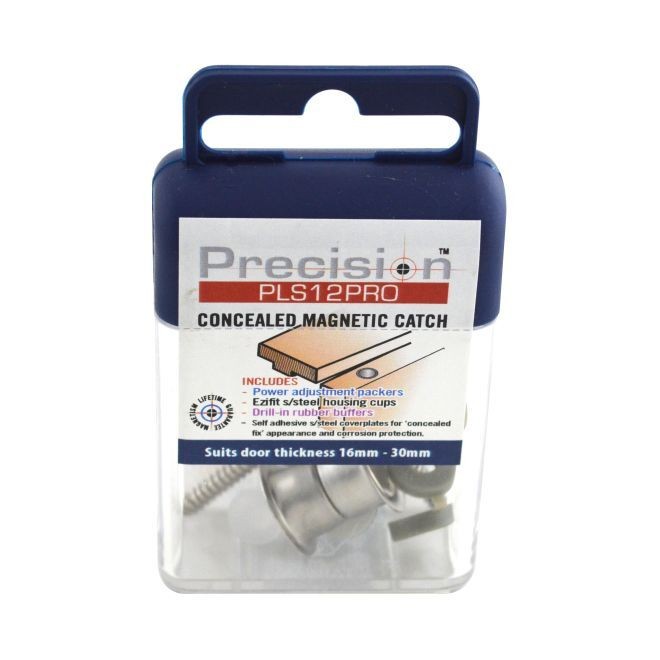 Precision Lock PLS12PRO silver magnetic catch