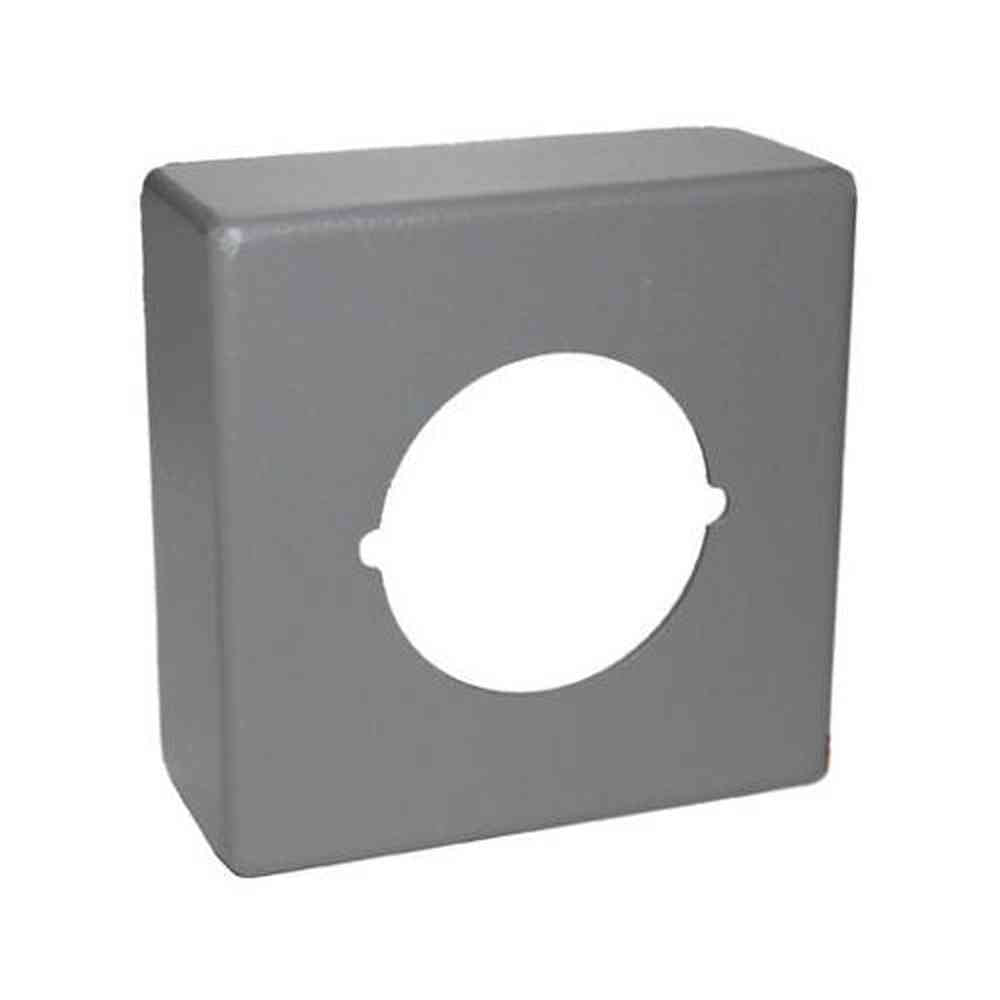 Lockey PSGBLHLEVERS silver gate box for panic trim levers