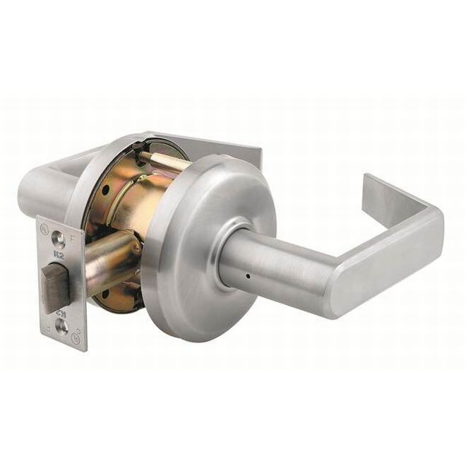 Stanley QCL230E626 satin chrome passage door lever